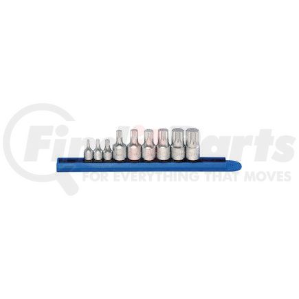 GEARWRENCH 81100 9 Pc. 1/4" & 3/8" Drive Stubby Triple Square Bit Driver Set
