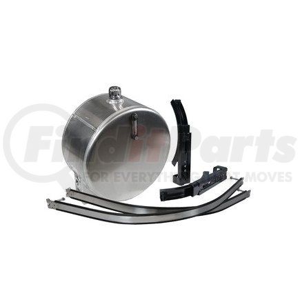 Newstar S-25047 Hydraulic Tank, 25 Gal, Aluminum Saddlemount