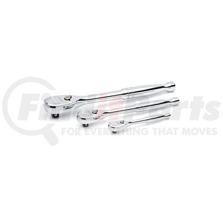 GEARWRENCH 81206P 120XP 3-Piece Full Polish 60 Tooth Ratchet Set