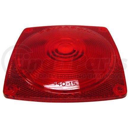 Peterson Lighting 440-15 440-15 Combination Tail Light Replacement Lens - Stop & Tail Lens