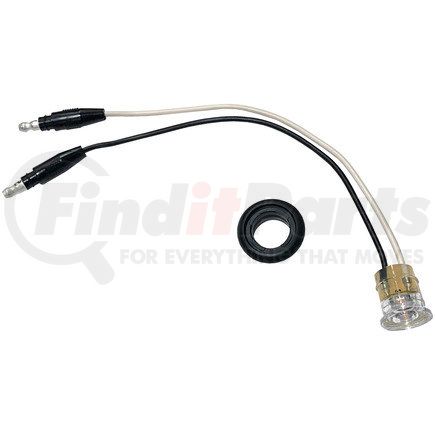 Peterson Lighting M291C-BT236 291C Great White&reg; LED License Light - Clear License Lamp with 36" Leads