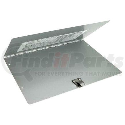 JJ Keller 28317 Slim Aluminum Trailer Document/Registration Holder - Aluminum, 12.2" x 8.75"