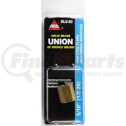 AGS Company BLU5C Brake Line Fitting