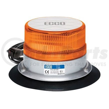 ECCO 7160A-VM SAE Class I LED (7160 Series) Amber Beacon