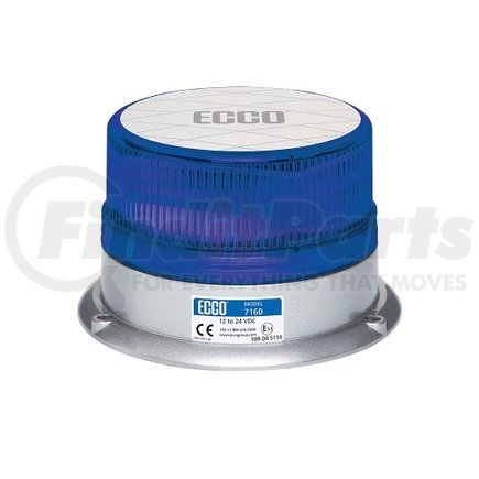 ECCO 7160B SAE Class I LED (7160 Series) Blue Beacon