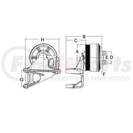 Horton 79A9381 CLUTCH DMA SE