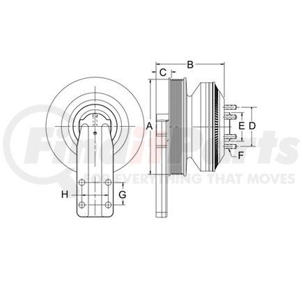 Horton 999363 CLUTCH DM SE 21 C