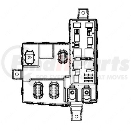 Freightliner A06-94993-001 CONFIG -SAM CHAS, MIDLINE, 12V