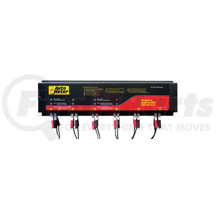 Auto Meter Products BUSPRO-660 120V 5 Amp 6-Channel AGM Optimized Smart Battery Charger