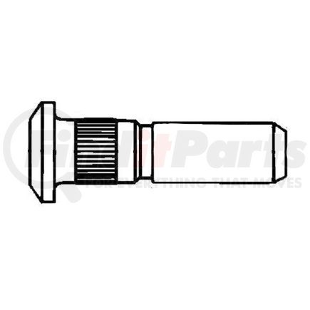 Gunite W1246 M22x1.5 x 3.70 - Wheel Bolt (Gunite)