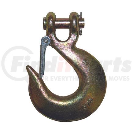 Ancra 50019-20 Slip Hooks G70 - Zinc Plated - With Safety Latch, 1/4", 2,750 lbs. WLL