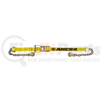 Ancra 45982-34 2" x 30' Ratchet Strap w/43366-21 Chain Anchors