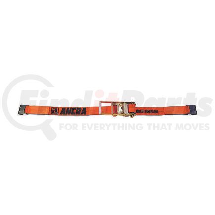 Ancra 48987-90-30 3" x 30' ANCRA X-TREME Ratchet Strap w/41766-18 Flat Hooks