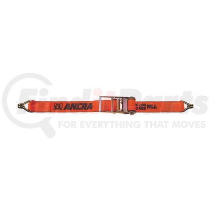 Ancra 49346-93-30 4" x 30' Ratchet Strap w/43120-13 Wire Hooks