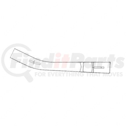 Freightliner 321794000 DUCT FRONTAL AIR INTMD