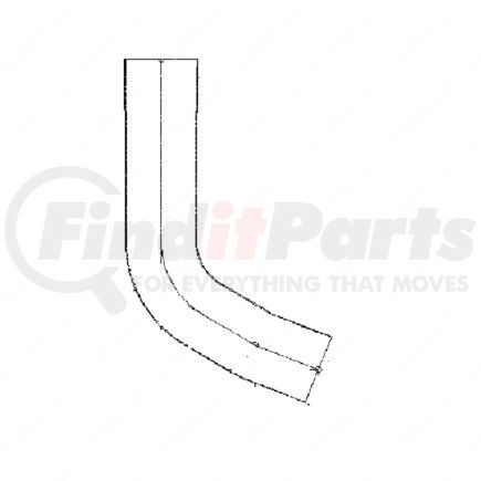 Freightliner 424935000 PIPE INTRM B PILLAR MTD 28