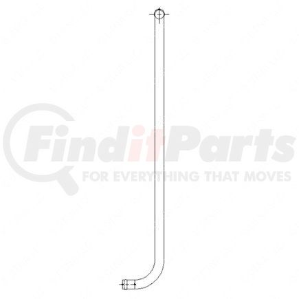 Freightliner 517831000 HARDLINE TUBE HTR