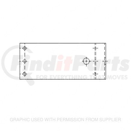 Freightliner 614551001 BRACKET UTILITY SWIVEL ST