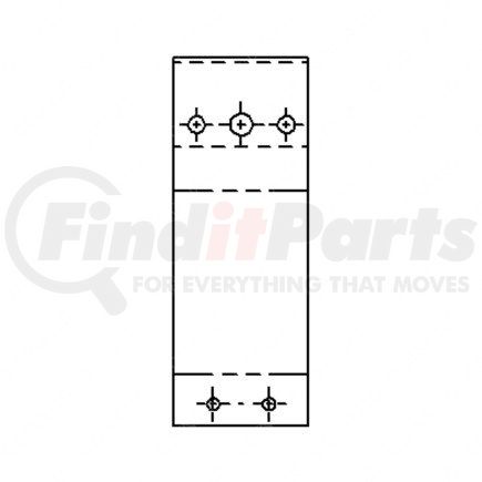 Freightliner 621653000 BRACKET UTIL LT SWVL W/BC