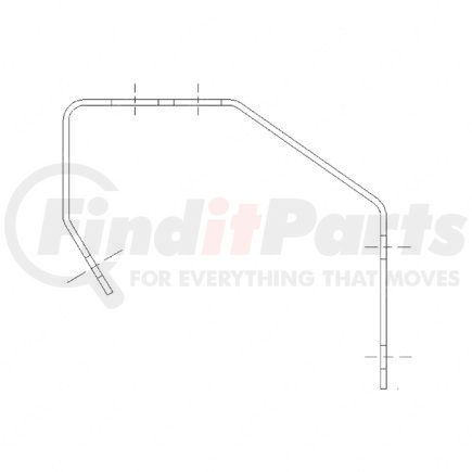 Freightliner 2233267000 SUPT BRACKET QTR FNDR TOP