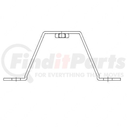 Freightliner 2254121001 BRACKET-MOUNTING.REAR.CAP.HUB.