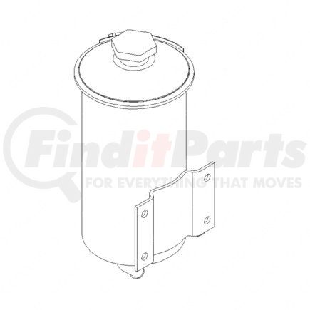 Freightliner 14-13455-000 ASSY-RSVR,HYD,3PORT