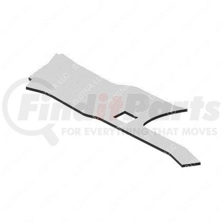 Freightliner 17-18980-001 LINER-HOOD,FRONT,CEN HD ACCESS