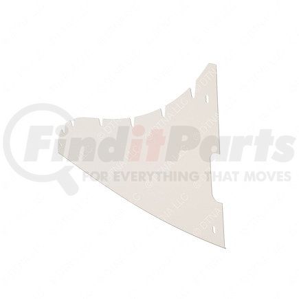 Freightliner 17-14966-000 PLATE-TRIM,SIDE REAR,H
