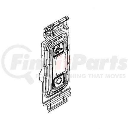 Freightliner 18-69712-000 PANEL-REINF,SW INR,36,VENT,LH