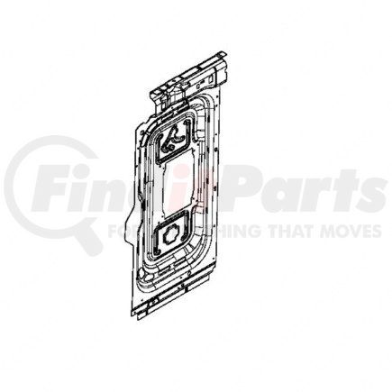 Freightliner 18-69712-001 PANEL-REINF,SW INR,36,VENT,RH