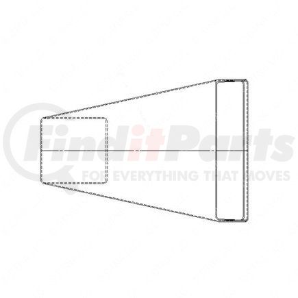 Freightliner 22-36043-000 DUCT TRANSFER INTEGRAL