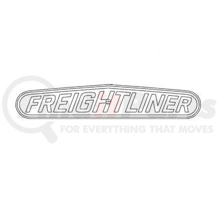 Freightliner 22-39676-002 NAMEPLATE, F/L