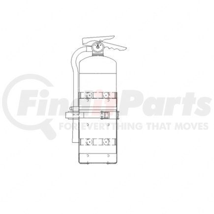 Freightliner 22-40834-003 FIRE EXTINGUISHER