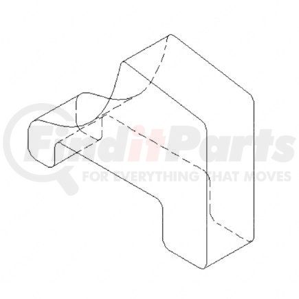 Freightliner 22-44163-000 WEAR BLOCK,FAIRING,VER