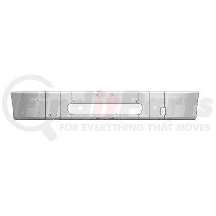 Freightliner 21-29193-001 BUMPER-B2,CTR AIR DAM,HTR RCPT