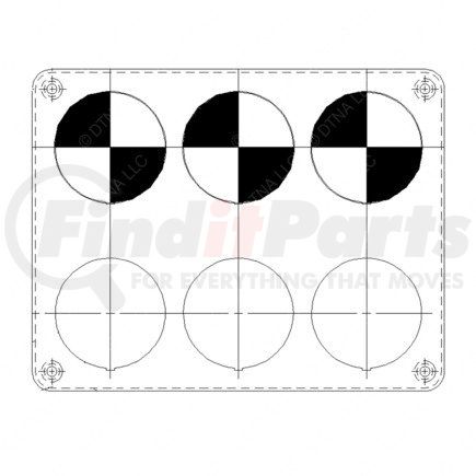Freightliner 22-34805-003 PANEL-GAUGE,RH,SEC A D