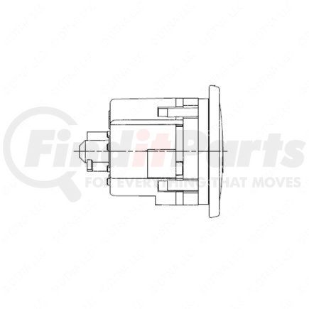 Freightliner 22-46515-100 GA-AU,AMMETER,BLK