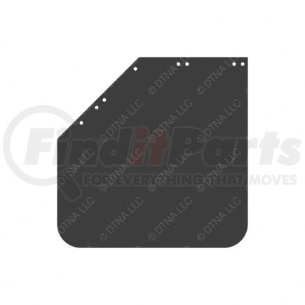 Freightliner 22-51904-035 FLAP-SYM,BLK,NOLOGO,24