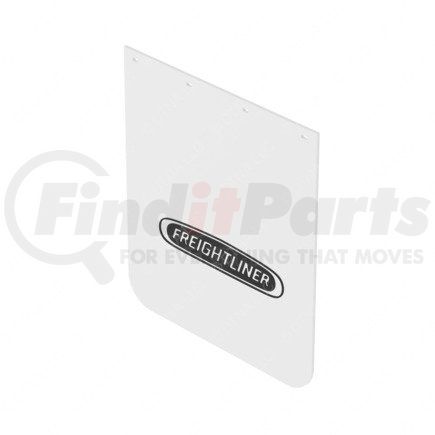 Freightliner 22-45357-002 FLAP-REAR,WHITE POLY,LOGO,30x2