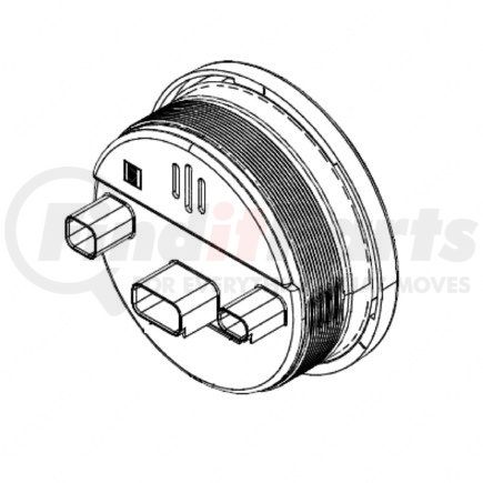 Freightliner 22-58307-001 GA-5,SPEEDO W/LCD MSG (KPH)