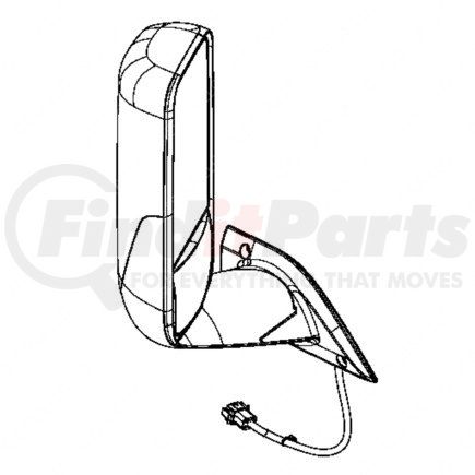 Freightliner 22-76858-503 SHELL-BRIGHT,RH