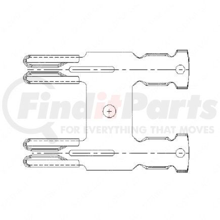 Freightliner 23-13430-022 BUSS BAR TERMINAL-FEM,MINIFUSE