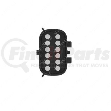 Freightliner 23-13662-005 RECEPTACLE-12CAV,MX150S,MOL,BK