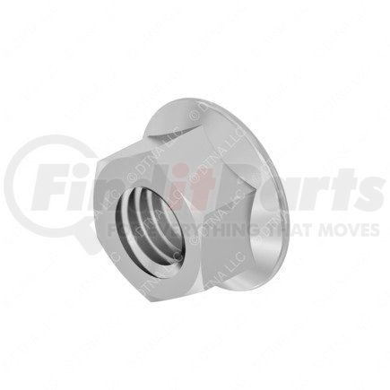 Freightliner 23-13862-204 NUT-HEX,FLANGE,1/4-28,ZN/AL