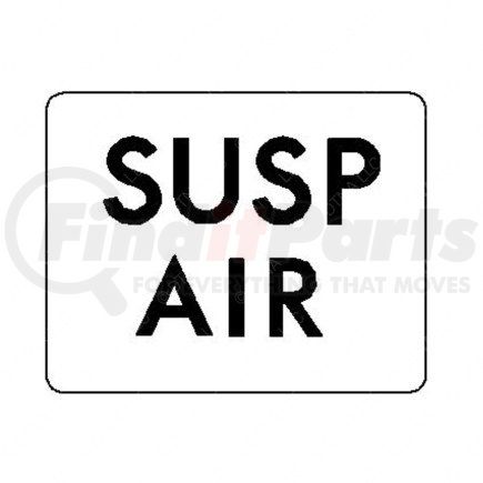 Freightliner 24-01793-039 LEGEND-SUSPENSION AIR