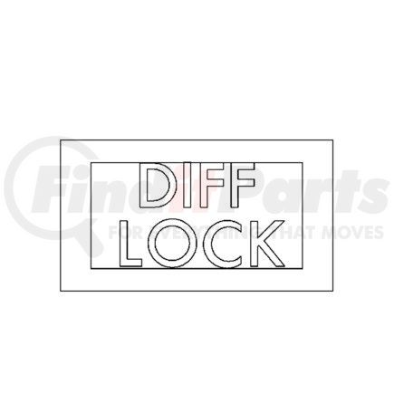 Freightliner 24-01840-010 LEGEND-DIFF LOCK