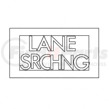 Freightliner 24-01840-029 LEGEND-LANE SRCHNG