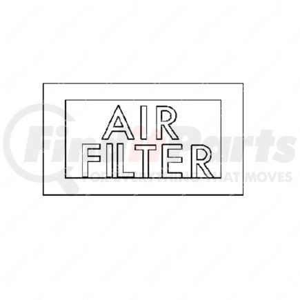 Freightliner 24-01840-046 LEGEND-AIR FILTER