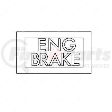Freightliner 24-01840-067 LEGEND-ENG BRAKE