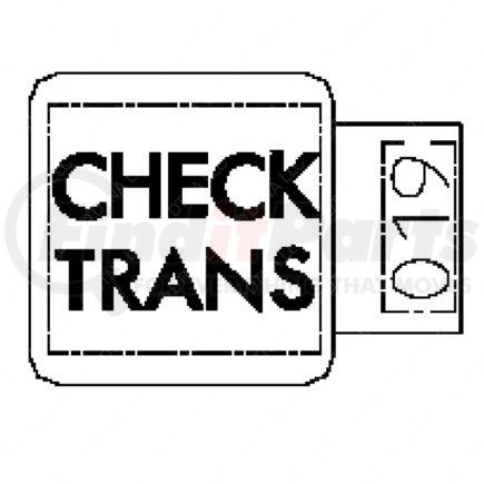 Freightliner 24-01903-053 LEGEND-CHECK ECAS (WARNING LAM
